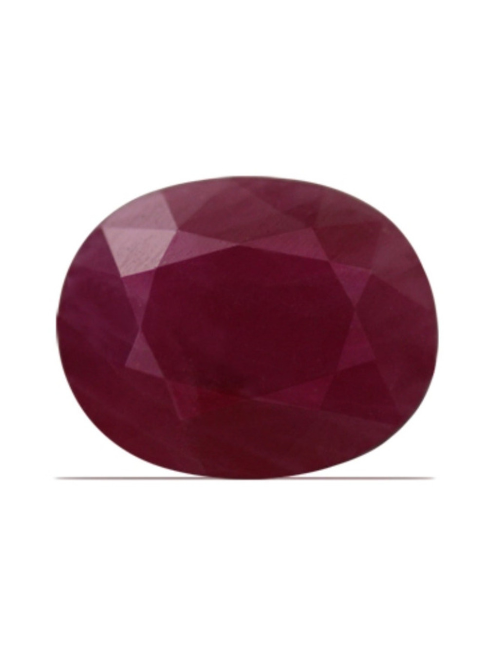 3.3 Carat Oval Cut Earth Mined Genuine Ruby Loose Gemstone